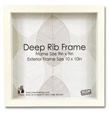 2032 Shallow Rib Box Frame Size 400 x 300mm Mount for image A4 (Ope 290 x 200mm) Pack of 6 frames