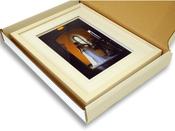Shipping Box to fit 2044 Wood Frame SIze - 10 x 10in - Interior Box Dimensions ~ 304 x 304 x 50mm - Pack of 5 Boxes image