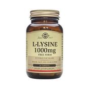 Solgar L Lysine 1000MG Tablets