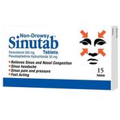 Non-Drowsy Paracetamol - 15 Tablets 