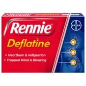Rennie Deflatine 18 Chewable Tablets