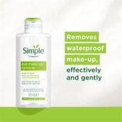 Simple eye make up remover 