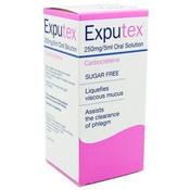 Exputex 250mg/5ml Oral Solution 100ml