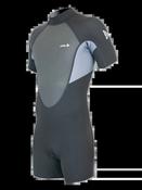 Alder Impact Men’s 3/2mm Shorty Wetsuit- Black/ Grey image