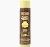 Sun Bum Original Lip Balm SPF30 Banana image