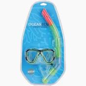 Alder Ocean Blue Avance Combo Junior Snorkel image