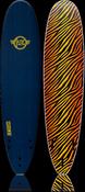 SURFWORX HELLCAT MINI MAL 8FT- NAVY