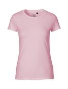 Fitted T-Shirt | Ladies | Fairtrade 🌿 (XS, Light Pink)
