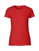 Fitted T-Shirt | Ladies | Fairtrade 🌿 (S, Red) image