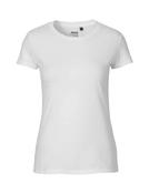 Fitted T-Shirt | Ladies | Fairtrade 🌿 (S, White)