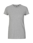 Fitted T-Shirt | Ladies | Fairtrade 🌿 (M, Sport Grey) image