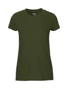 Fitted T-Shirt | Ladies | Fairtrade 🌿 (XL, Military)