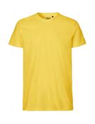 Fitted T-Shirt | Men's | Fairtrade Cotton🌿 (L, Yellow) image