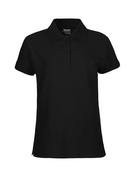 Polo Shirt | Ladies | Fairtrade Cotton🌿  (Black, L) image