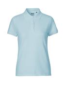 Polo Shirt | Ladies | Fairtrade Cotton🌿  (Light Blue, XS) image