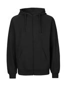  Zip-Hoodie | Men's | Fairtrade Cotton🌿  (Black, L)