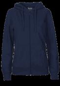  Zipped-Hoodie | Ladies | Fairtrade Cotton🌿  (Navy, XS)