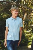 Polo Shirt | Men's | Fairtrade Cotton🌿   (Light Blue, XS) image