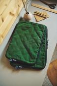 Laptop Sleeve | 13" | Fairtrade Cotton🌿  (Bottle Green)