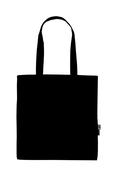 Shopping Bag | Long Handles | Fairtrade Cotton🌿 (Black)