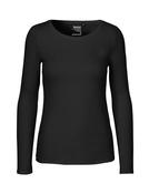 Long Sleeve T-Shirt | Ladies | Fairtrade Cotton 🌿   (Black, XL) image