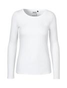 Long Sleeve T-Shirt | Ladies | Fairtrade Cotton 🌿   (White, 2XL)