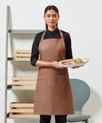 Denim Bib Apron | Fairtrade Cotton🌿 (Brown Denim)