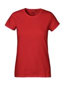Classic T-Shirt | Ladies | Fairtrade Cotton🌿 (Red, M)