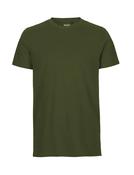 Fitted T-Shirt | Men's | Fairtrade Cotton🌿 (L, Military Green)