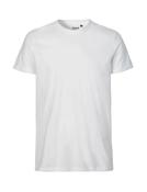Fitted T-Shirt | Men's | Fairtrade Cotton🌿 (L, White)