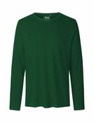 Long Sleeve T-Shirt | Men's | Fairtrade Cotton🌿  (Bottle Green, M)