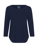  3/4 Sleeve T-Shirt | Loose Fit | Fairtrade Cotton🌿  (Navy, XS) image
