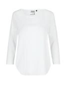  3/4 Sleeve T-Shirt | Loose Fit | Fairtrade Cotton🌿  (White, S) image