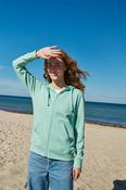  Zipped-Hoodie | Ladies | Fairtrade Cotton🌿  (White, S)