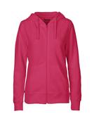  Zipped-Hoodie | Ladies | Fairtrade Cotton🌿  (Pink, L)