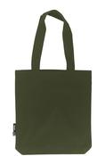 Fairtrade Twill Bag | Long Handles | Fairtrade Cotton🌿 (Military)