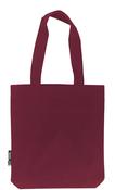 Fairtrade Twill Bag | Long Handles | Fairtrade Cotton🌿 (Bordeaux)