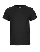 T-Shirt | Kids | Fairtrade Organic🌿  (Black, 5/6yrs)