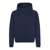  Hidden-Zip Hoodie | Unisex | Fairtrade Cotton🌿  (Navy, S)
