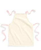 Craft Apron | Kids | Fairtrade Cotton🌿 (Natural/Pastel Pink)