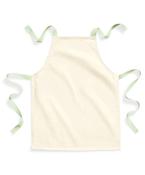 Craft Apron | Kids | Fairtrade Cotton🌿 (Natural/Pistachio)