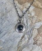 Black onyx add on.  Add some colour to your totem necklace. happiness, good fortune and strength image