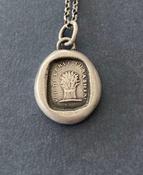 You deserve thrashing.  Antique wax letter seal impression.  Victorian pun.