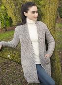 Celtic Braid Coat Grey - XS image