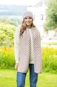 Cable Knit Scarf Parsnip image