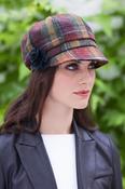 Newsboy Cap Autumn check  col.321 image