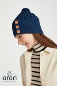 Aran Hat with Pom Pom - Blackwatch image