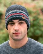 Rib Pullon Hat Charcoal Grey image
