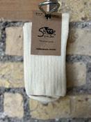 Luxurious Lambswool Socks - Natural - S