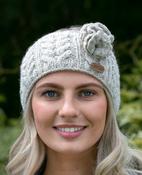 Aran Cable Headband Oatmeal
